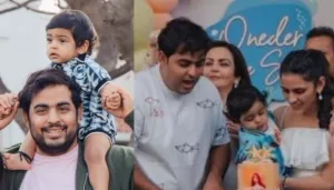 Prithvi Akash Ambani Donned Dolce And Gabbana's Onesie Worth Rs. 13,000 For His First Birthday Bash