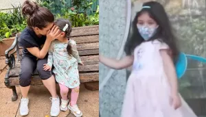 Inaaya Naumi Kemmu Turns An Adorable Fairy As She Steps Out In The City With Mom, Soha Ali Khan