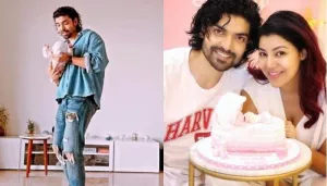 Gurmeet Choudhary Isn't Tired Looking At His Angel, Lianna For Hours, And Its Pure Daddy Goals