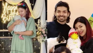 Debina Bonnerjee Shares Pictures Of Her Baby Girl Celebrating Her 'Nanu', Ashok Banerjee's Birthday