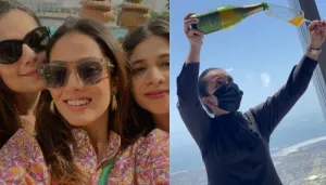 Mira Rajput's Dreamy Dubai Vacation With Her Girl Gang, From Rooftop Breakfast To Pouring Champagne