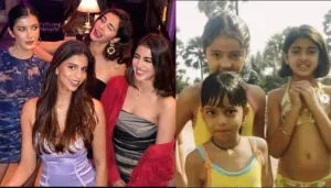 Navya Naveli Nanda Shares A Cutesy Picture Of Herself From Childhood, Her BFF, Suhana Khan Reacts