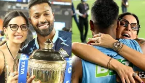 IPL 2022: Hardik Pandya's Wife, Natasa Bursts Into Tears As She Hugs Him After Gujarat Titans' Win