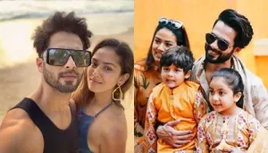 Shahid Kapoor Shares A Droolworthy Family Picture, Featuring Mira Rajput And Kids Sitting On A Cliff