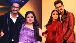 Bharti Singh Received 1 Lakh Gucci-Adidas Bag And Solitaire Diamond Earrings From Haarsh Limbachiyaa