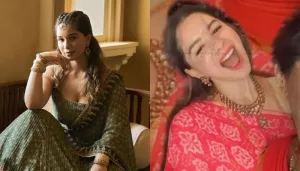 Sachin Tendulkar's Daughter, Sara Dazzles In A Bandhani Saree, Flaunts Her 'Marathi Mulgi' Look