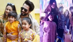 Shahid Kapoor's Daughter, Misha Kapoor Dons An Embellished Sheer Dress For Her Sixth Birthday