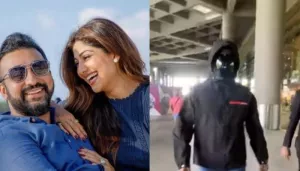 Raj Kundra Trolled For Hiding His Face In A Mask, Netizen Asks, 'Muu Chupane Wala Kaam Kiya Kyu'