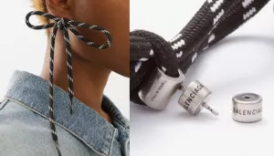 Balenciaga's Brand New Earrings Worth Rs. 20,847 Heavily Trolled For Looking Like Actual Shoelaces