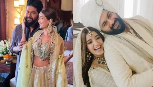 Arpita Mehta Takes Hubby, Kunal Rawal In Her Arms, Shares 1st Mushy Photos From Their Wedding Diary