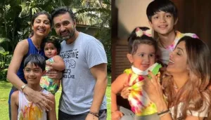 Shilpa Shetty Shares A Photo On Working Parents Day, Pens Spending Time With Kids Is A Boon For Her