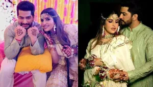 Amit Tandon Is Renewing Wedding Vows With Wife, She Stuns In White 'Sharara' Set At Their 'Mehendi'