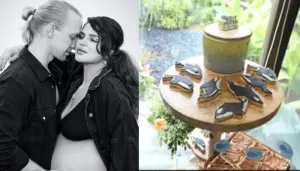 Inside Glimpses Of Aashka Goradia's Baby Shower: From Orca-Themed Decor To Unique Two-Tiered Cake