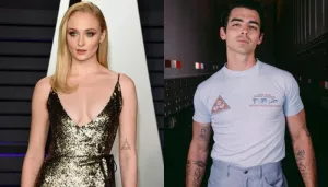 Sophie Turner Gleams In An All-Louis Vuitton OOTN At Rugby Finals
