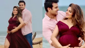 Sugandha Mishra Announces Her Pregnancy, Flaunts Her Baby Bump In A Pretty Maroon-Hued Dress