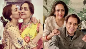Hema Malini Gets A Sweet Kiss From Esha Deol On 75th B'Day, Reveals The Best Gift From Dharmendra