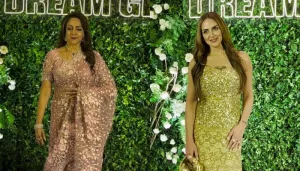 Hema Malini Looks Elegant In An Embellished Saree At Her 75th B'Day Bash, Esha Deol Slays In A Gown