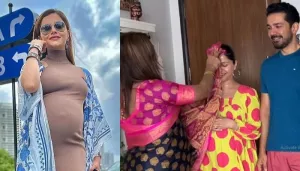 Pregnant Actress, Rubina Dilaik Spends Time With Transgender Friends, Receives Blessings From Them
