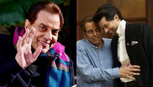 Dharmendra Says 'Mere Ek Kiss Ka Shor Hogaya' As He Talks About 'Pota', Rajveer's Liplock In 'Dono'