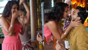 Amala Paul Gets A Surprise Wedding Proposal From Her Beau, Jagat Desai On Birthday, Video Inside