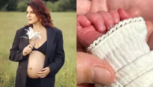 Aashka Goradia Delivers Her First Child, Shares A Cute Glimpse Of Him From The Hospital