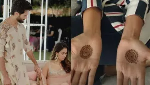 Mira Kapoor Shows Off Hubby, Shahid Kapoor's Initials In 'Mehendi' As She Preps For 'Karwa Chauth'