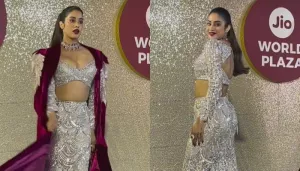 Janhvi Kapoor Walks The Ramp At Jio World Plaza Opening Ceremony, Netizens Call Her 'Pretentious'
