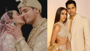 Kiara Advani Looks Surreal In Pink 'Anarkali' As She Celebrates Her First Karwa Chauth With Sidharth