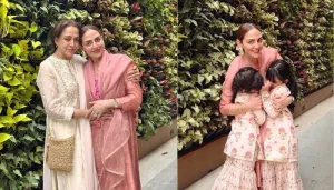 Esha Deol Celebrates Her Birthday With Daughters, Radhya-Miraya, Mommy, Hema Malini Also Joins Them