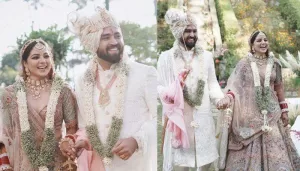 'Bani-Ishq Da Kalma' Fame, Neha Bagga Gets Hitched To Resty Kamboj Against The Snowy Hills Of Shimla