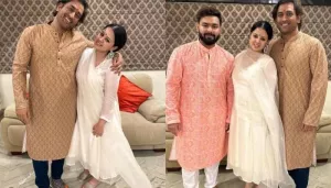 Mahendra Singh Dhoni-Sakshi Share Cute Moments In Diwali Pics, Rishabh Pant Joins Their Low-Key Bash