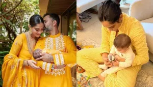 Sonam Kapoor-Anand Ahuja's Son, Vayu Turns Basketball Enthusiast, 'Maasi', Rhea Calls Him 'Angel'