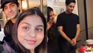 Agastya Nanda Turns 23, Cuts His B'day Cake With Alleged GF, Suhana Khan During Midnight Celebration