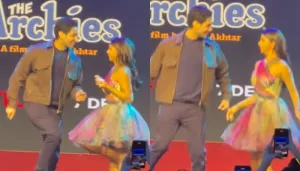 Suhana Khan And Agastya Nanda Groove On 'The Archies' Song, Netizen Pens 'Nursery School Dance'