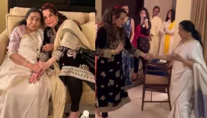 Veteran Actress, Mumtaaz Recreates Her Iconic Song, 'Koi Sehri Babu' As She Dances With Asha Bhosle