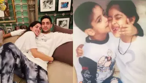 Navya Nanda Showers Love On Agastya Ahead Of 'The Archies' Premiere, Drops Cutesy Throwback Pics