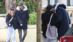 Sophie Turner Walks Hand-In-Hand With British Royal, Peregrine Pearson, Later Seals It With A Kiss