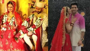 Divyanka Tripathi Rewears Wedding Lehenga, Set To Retake Vows With Husband, Vivek On 'JDJ 11' Set