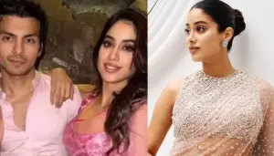 Janhvi Kapoor Serves Elegance In A Saree, Alleged BF, Shikhar Gets Lovestruck, Calls Her 'My Ladooo'