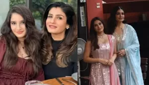Raveena Tandon And Her Daughter, Rasha Opt For Similar 'Shararas' For Arbaaz Khan's 'Nikah' Ceremony