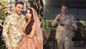 Arbaaz Khan Turns Singer, Dedicates A Beautiful Song To Wifey, Sshura Khan At Their 'Nikah' Ceremony