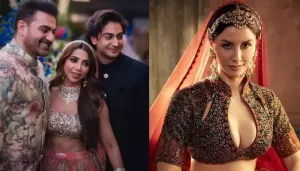 Giorgia Andriani Dolls Up As A Royal Bride Amid Arbaaz Khan's 2nd Wedding, Dons 'Laal Shadi Ka Joda'