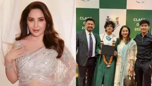 Madhuri Dixit Recalls People Judging Her For Dancing After Being A Mom Of 2: 'Aap To Maa Ban Gye'