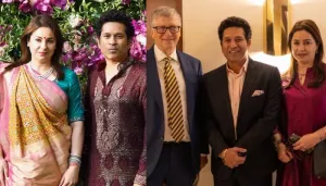 Sachin Tendulkar And His Wife, Anjali Meet Bill Gates To Solve A Major Challenge In Kids' Healthcare