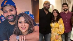 Rohit Sharma Attends Brother-In-Law, Kunal Sajdeh's Wedding Festivities Ahead Of India-Australia ODI