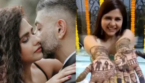 Bride-To-Be, Dalljiet Kaur Flaunts A Unique Design For 'Mehendi' That Reflects Couple's Love Story