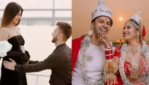 Krishna Mukherjee Shares A Glimpse Of Her 'Griha Pravesh' Ceremony Post Bengali And Parsi Wedding