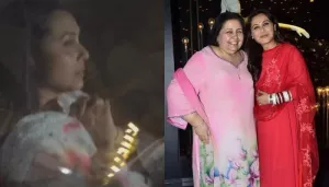 Rani Mukerji Greets Paps With Folded Hands, Turns Teary-Eyed At 'Saas' Pamela Chopra's Last Rites