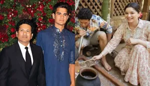Sachin Tendulkar Cooks Food On A Traditional 'Chulha' On 50th B'Day, Daughter, Sara Assists Him