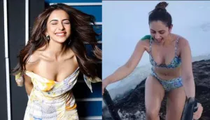 Rakul Preet Singh Braves Cryotherapy At Minus 15 Degrees, Wearing A Sexy Bikini In Snow-Clad Finland